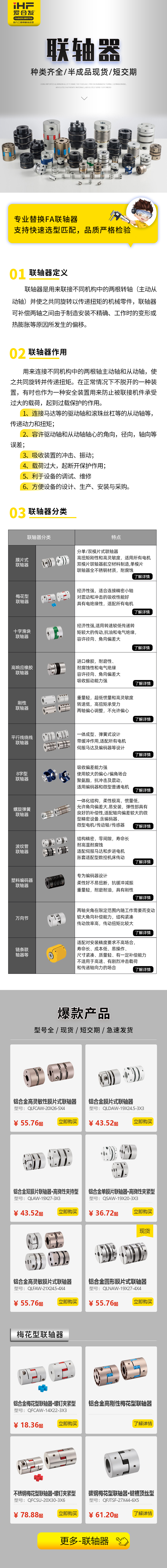 合發(fā)齒輪：這些聯(lián)軸器您都認(rèn)識(shí)嗎？